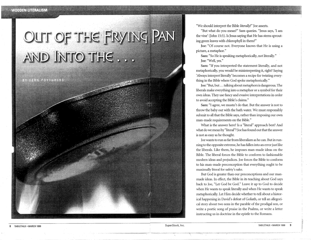 Out of the Frying Pan and into the…